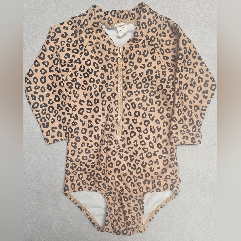 HUXBABY - Leopard Print Kids One Piece - 6-12m